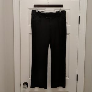 Banana Republic Sloane Fit black dress pants